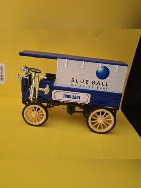 Ertl METAL Bank Wagon NIB